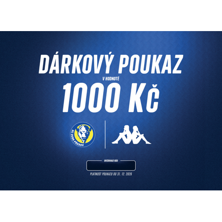 Dárková poukázka HC Přerov - 1000 Kč