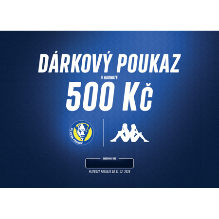 Dárková poukázka HC Přerov - 500 Kč