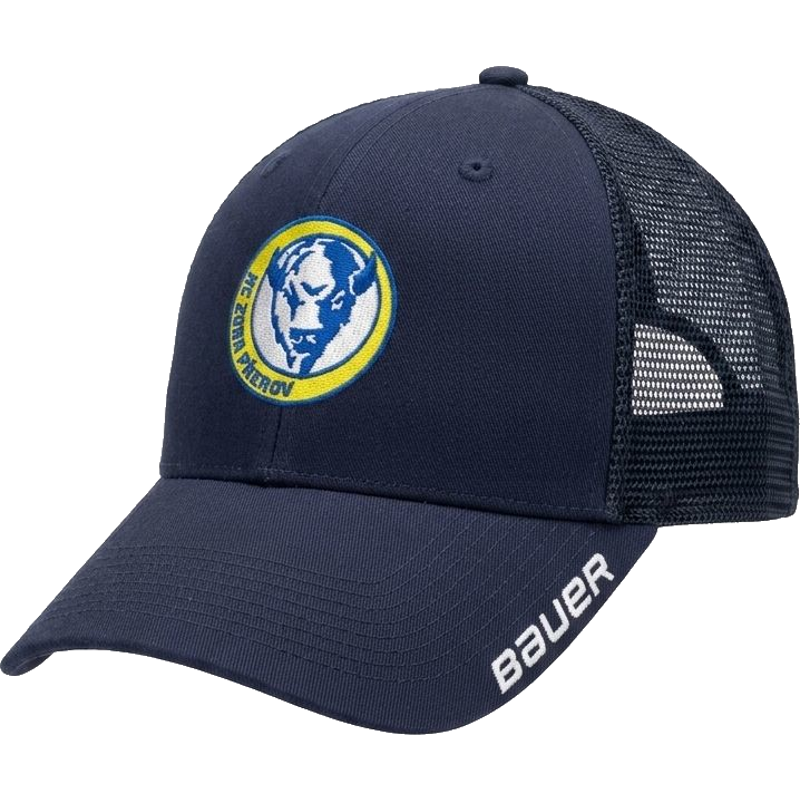 Fan Čepice BAUER S24 TEAM MESH SNAPBACK-SR-NAV HC ZUBR Přerov (1063225) tmavě modrá